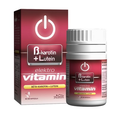 E-lit vitamin - Béta karotin+Lutein 60db