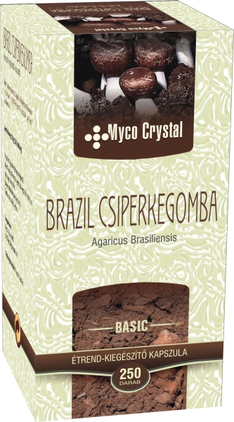 Myco Crystal Brazil csiperkegomba kapszula 250db